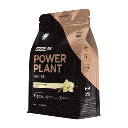 Power Plant Vegan Protein Prana Vegan protein powder 1.1kg French Vanilla