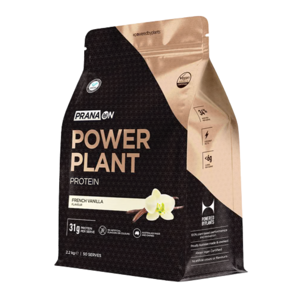 Power Plant Vegan Protein Prana Vegan protein powder 2.2kg French Vanilla