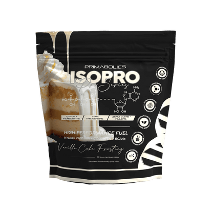 Isopro Primabolics Whey blend protein 55 Serves Vanilla Cake Frosting