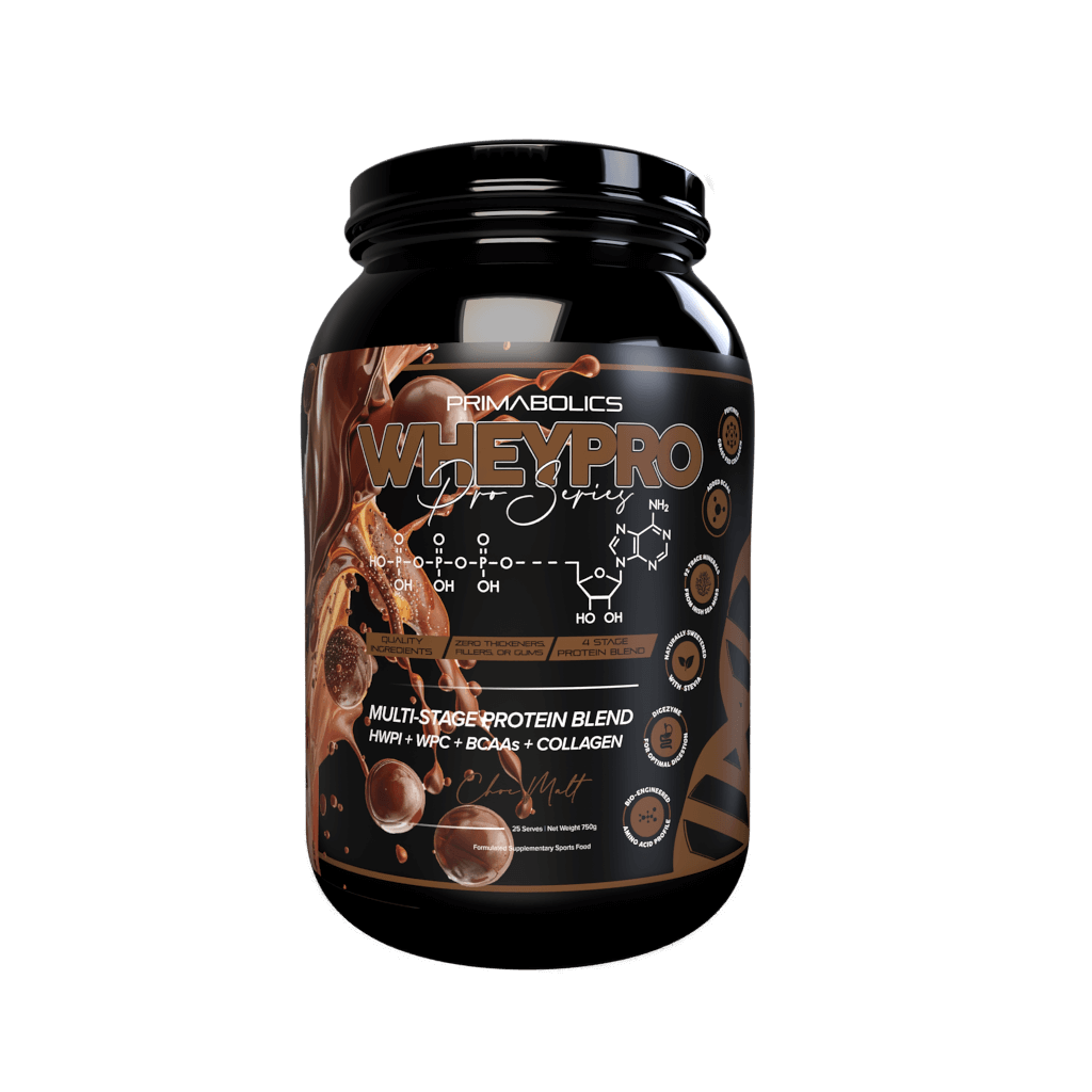 Wheypro (2) & Wheypro Primabolics Whey blend protein 25 Serves Chocolate Malt