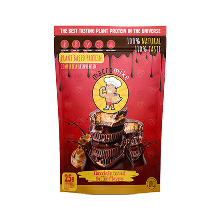 Plant Based Protein+ (1kg) - Chocolate Peanut Butter - Macro Mike | MAK Fitness