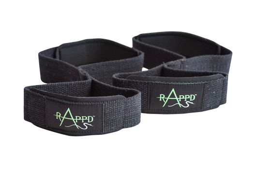 Rapp'd Cotton Lifting Strap - Figure 8 Rappd Gym accesories