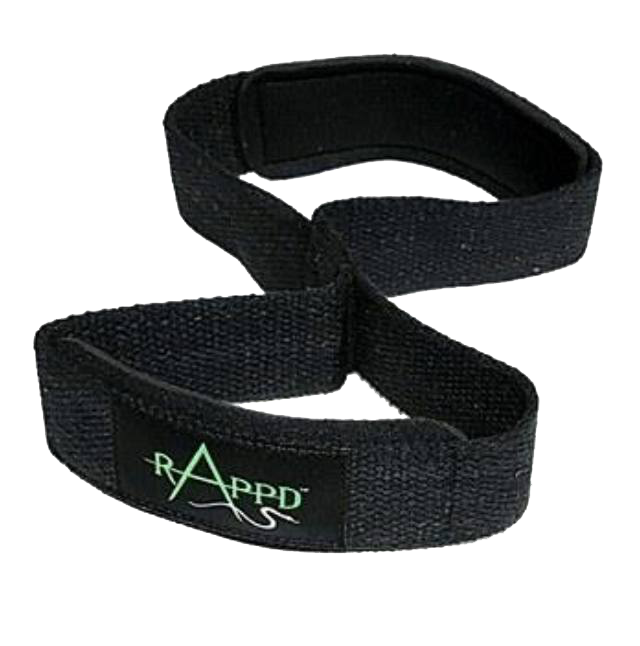 Rapp'd Cotton Lifting Strap - Figure 8 (1)