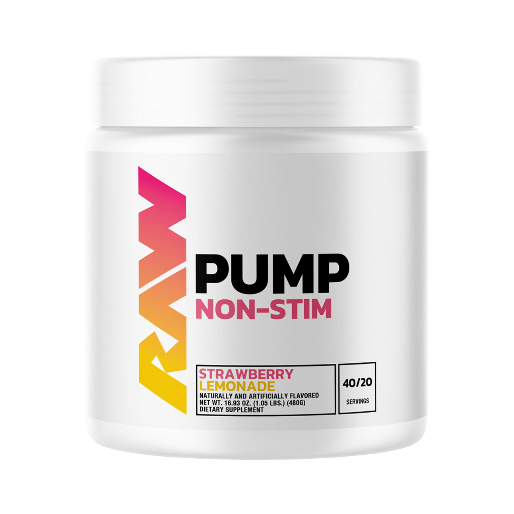 Pump Pre-Workout RAW Caffeine free pre workout