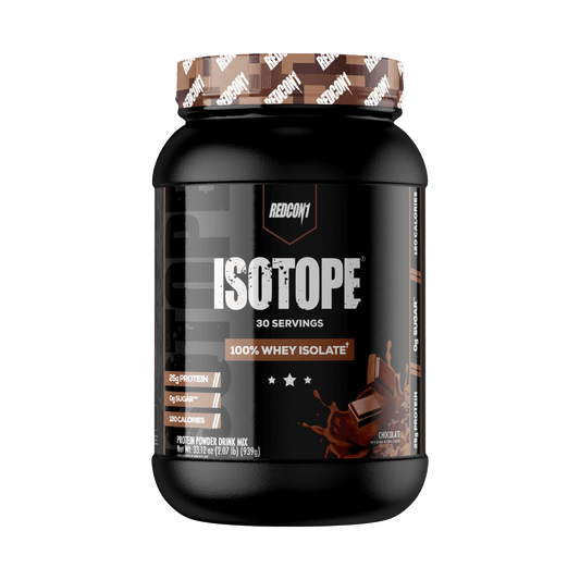 Isotope Redcon1 Whey protein isolate & Isotope Redcon1 Whey protein isolate 30 Serves Chocolate