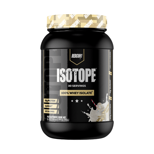 Isotope & Isotope Redcon1 Whey protein isolate 30 Serves Vanilla