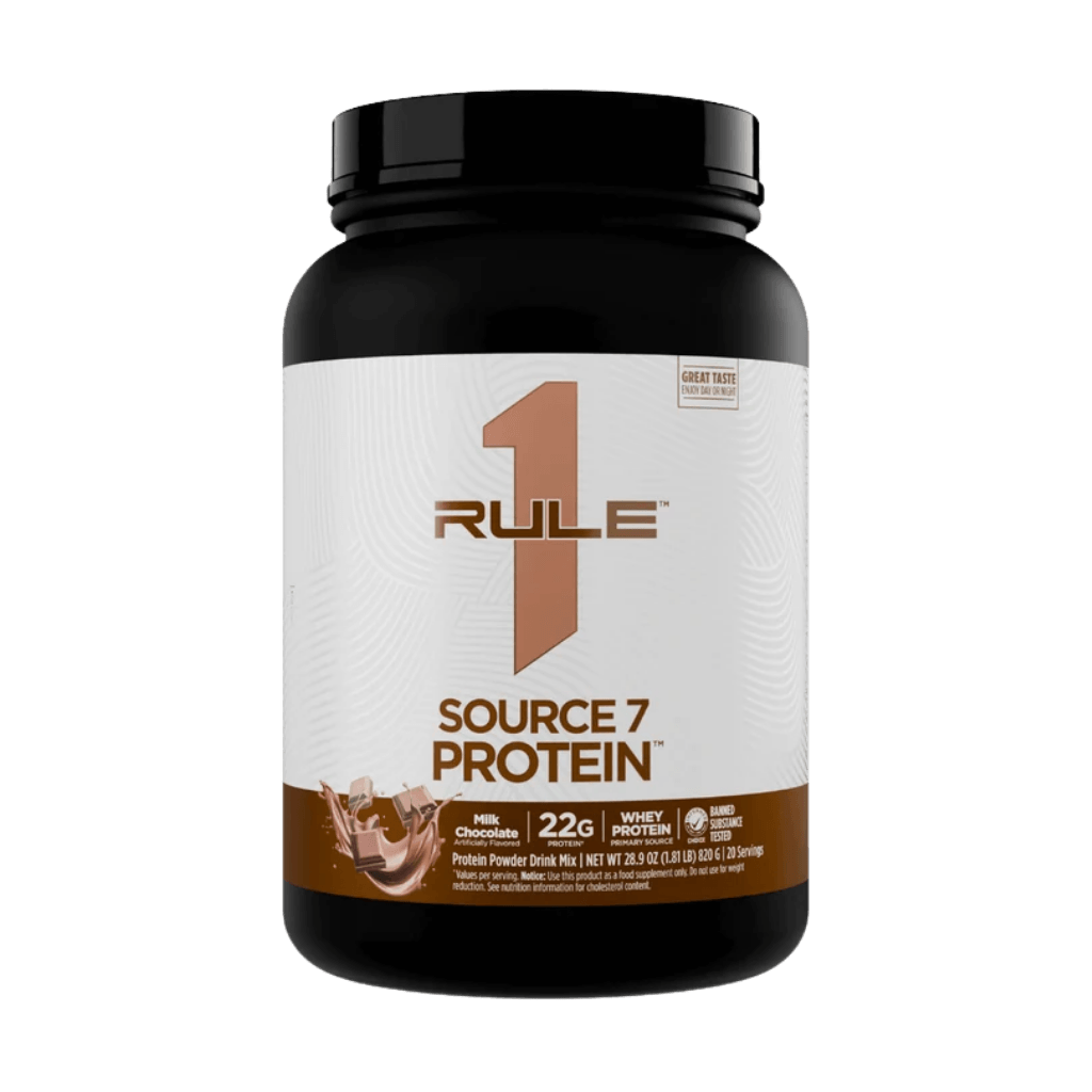 R1 Source7 Protein Rule 1 Gluten free protein powder