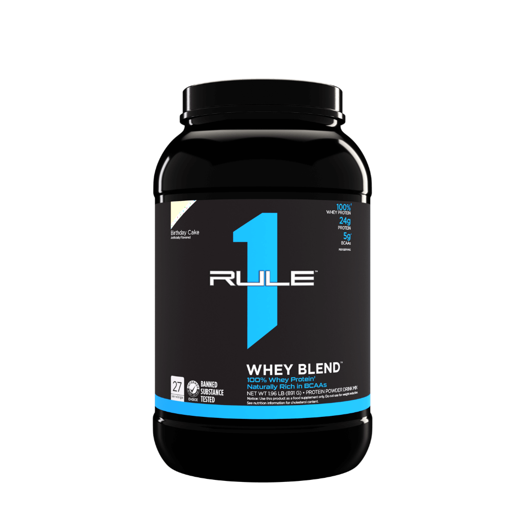 R1 Whey Blend & R1 Whey Blend Rule 1 Whey blend protein 2lb* Birthday Cake