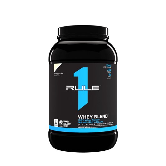 R1 Whey Blend & R1 Whey Blend Rule 1 Whey blend protein 2lb* Birthday Cake