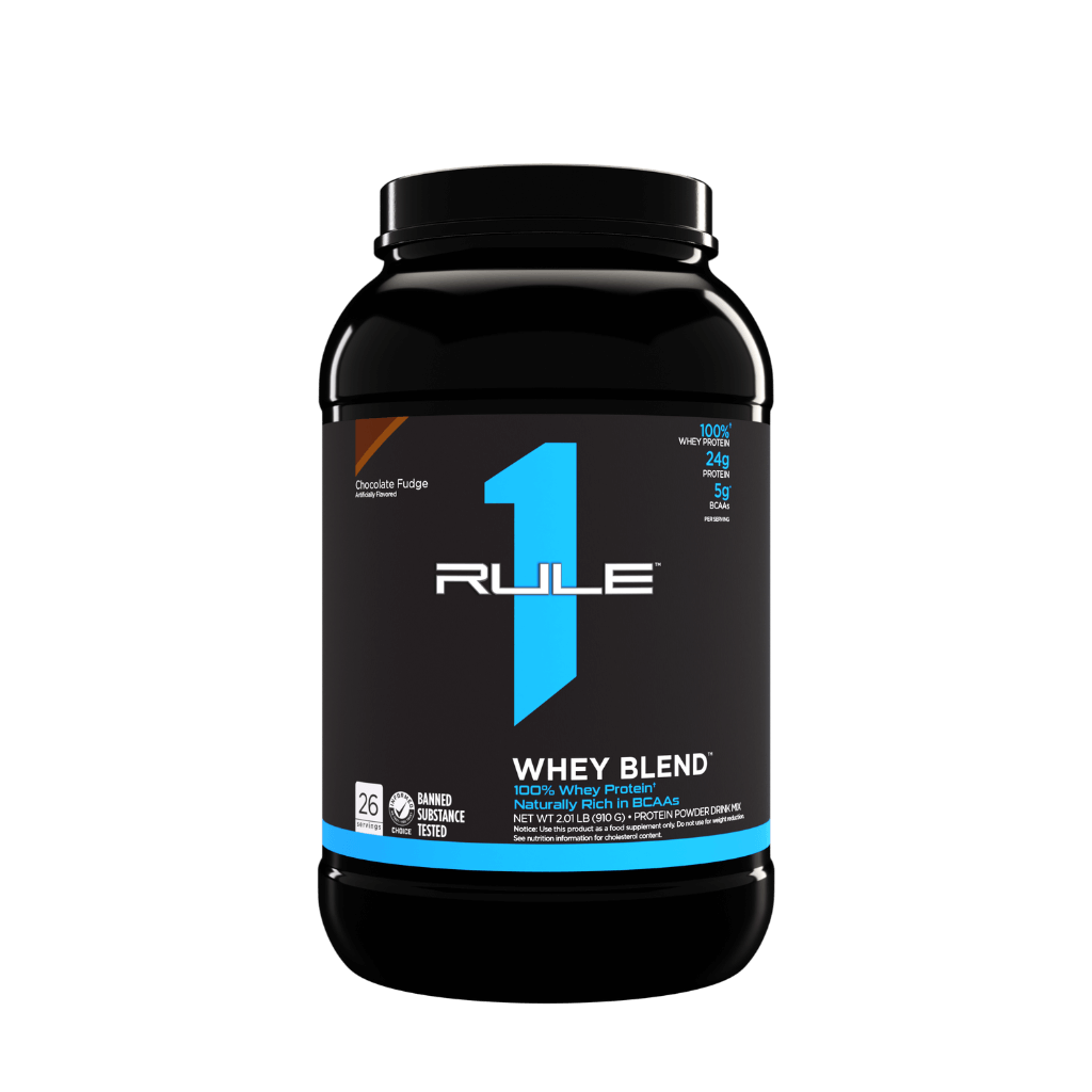 R1 Whey Blend (2) & R1 Whey Blend Rule 1 Whey blend protein 2lb* Chocolate Fudge