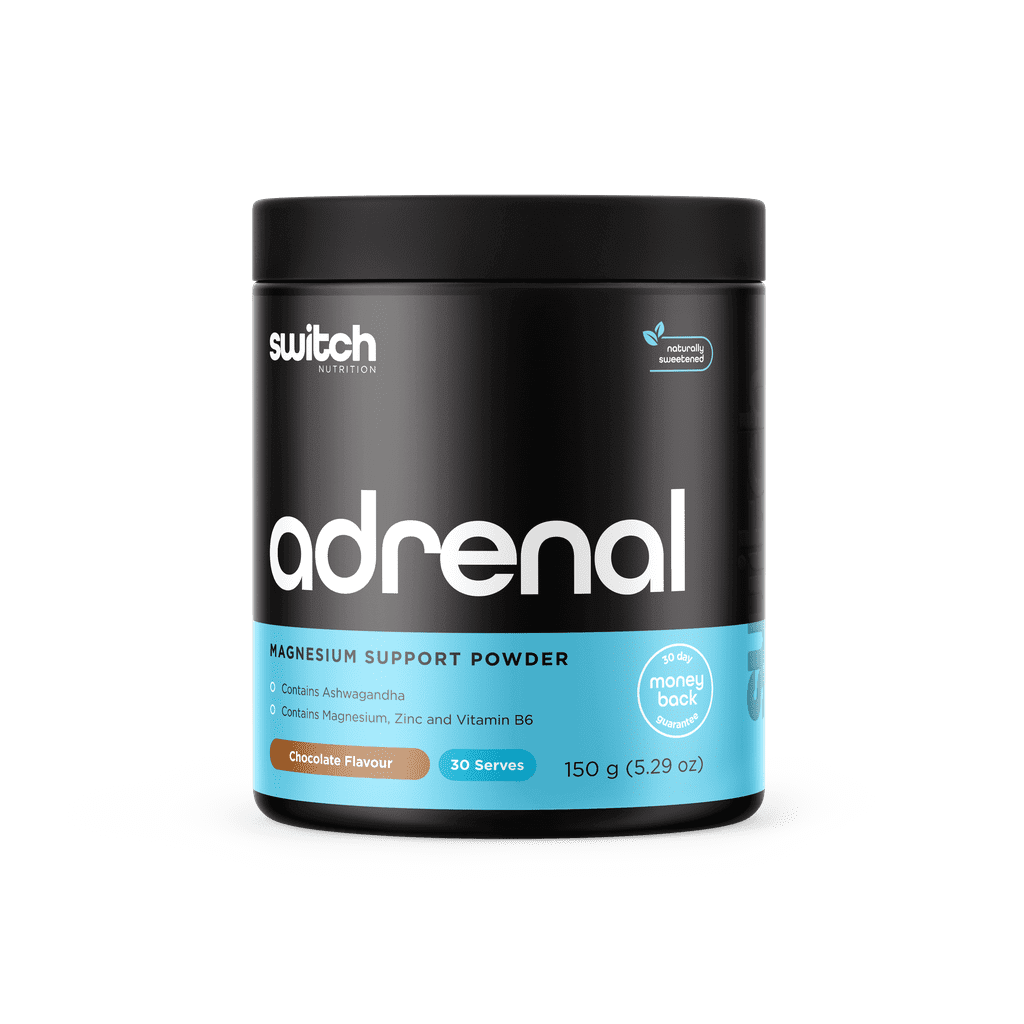 Adrenal Switch Switch Nutrition Sleep supplements 30 Serves Chocolate