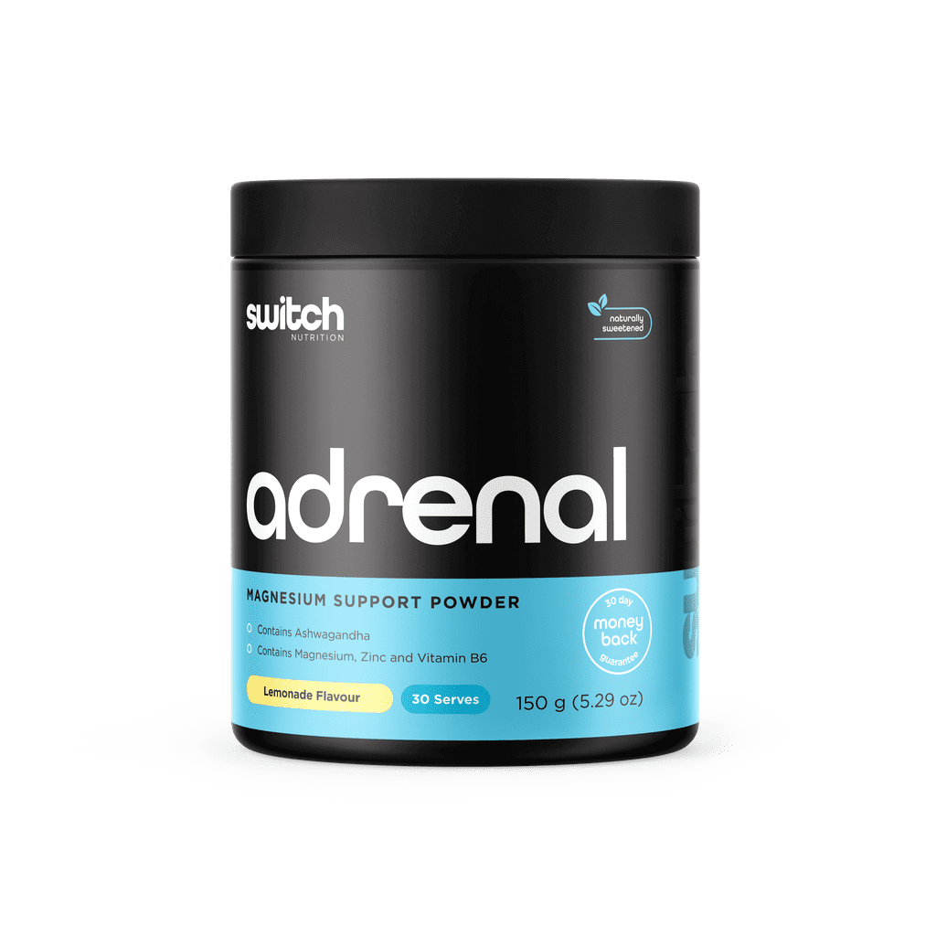Adrenal Switch Switch Nutrition Sleep supplements 30 Serves Lemonade
