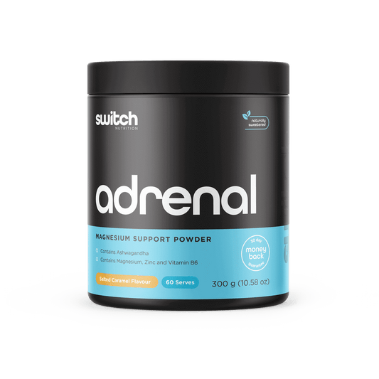 Adrenal Switch Switch Nutrition Sleep supplements 60 Serves Salted Caramel
