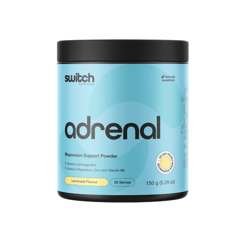 Adrenal Switch (1) & Adrenal Switch Switch Nutrition Sleep supplements 30 Serves Lemonade