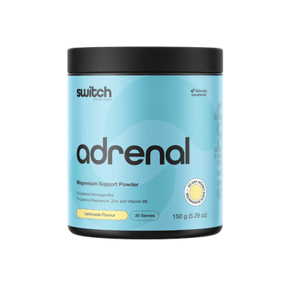 Adrenal Switch (1) & Adrenal Switch Switch Nutrition Sleep supplements 30 Serves Lemonade