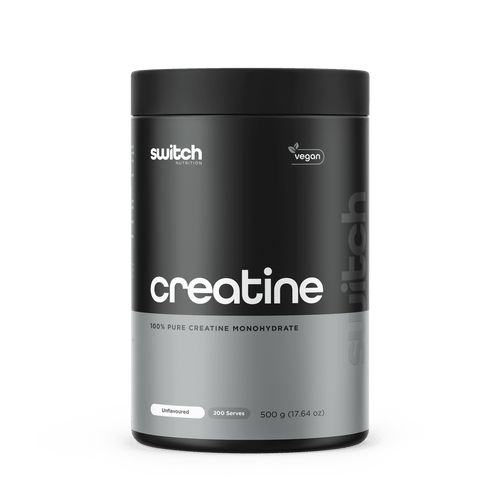 Creatine (100% Micronized Creatine Monohydrate) Switch Nutrition Creatine monohydrate supplements