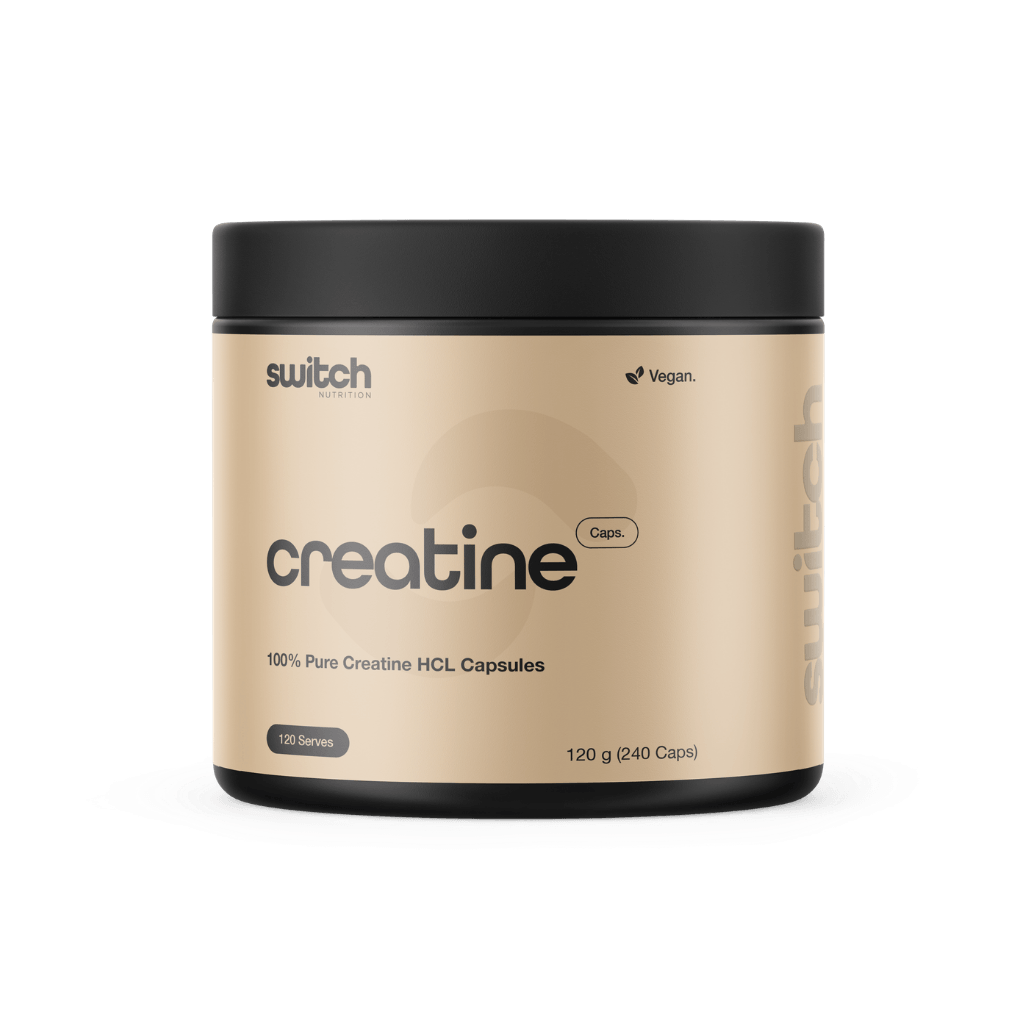 Creatine HCL Capsules Switch Nutrition Creatine hcl supplements