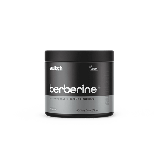 Berberine + Chromium Picolinate Switch Nutrition Cortisol reducing supplements