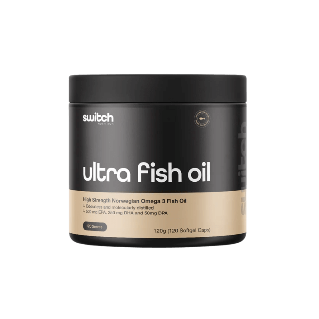 Ultra Fish Oil & Ultra Fish Oil Switch Nutrition Omega 3 supplements 120 Capsules
