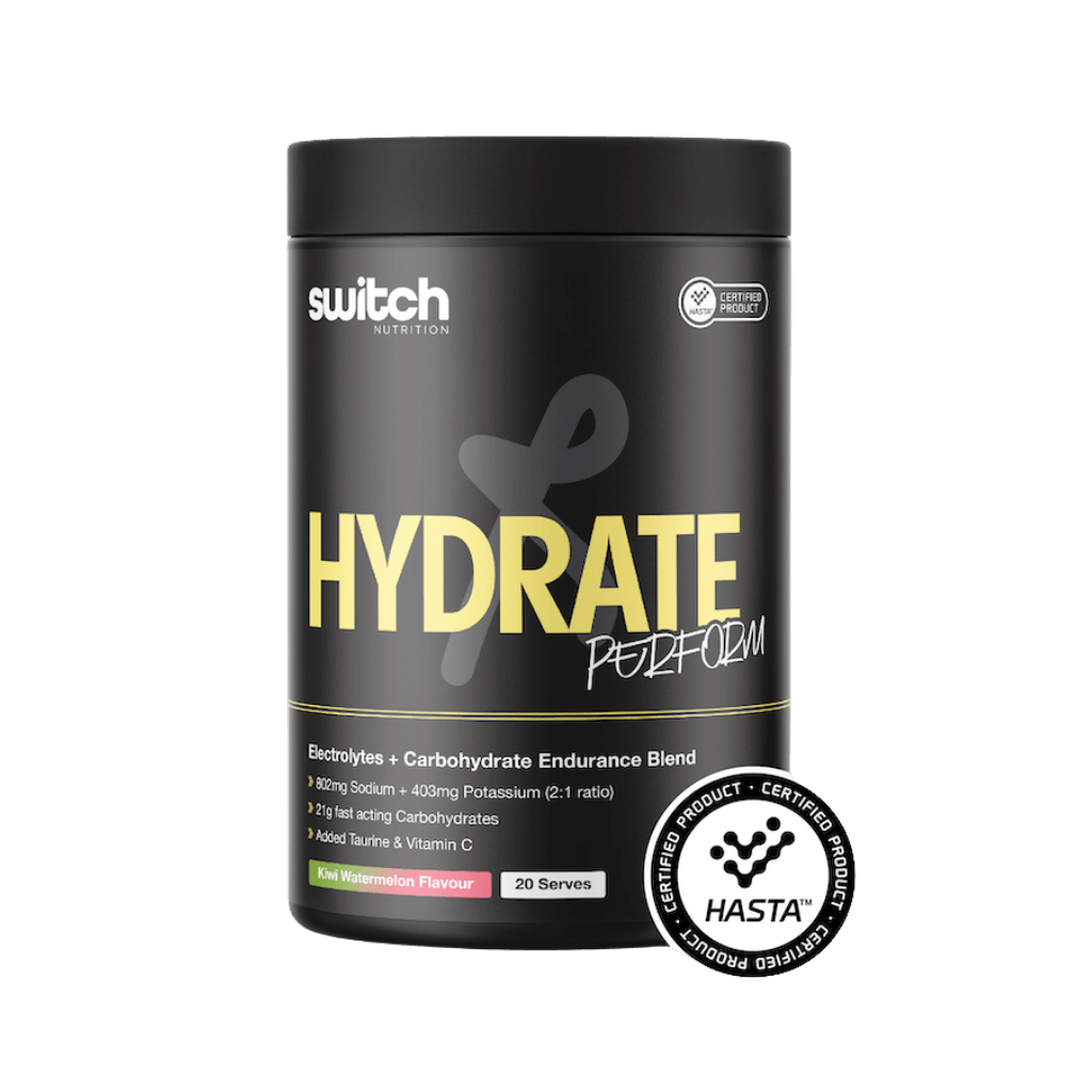 Hydrate Perform Switch Nutrition Electrolyte supplements
