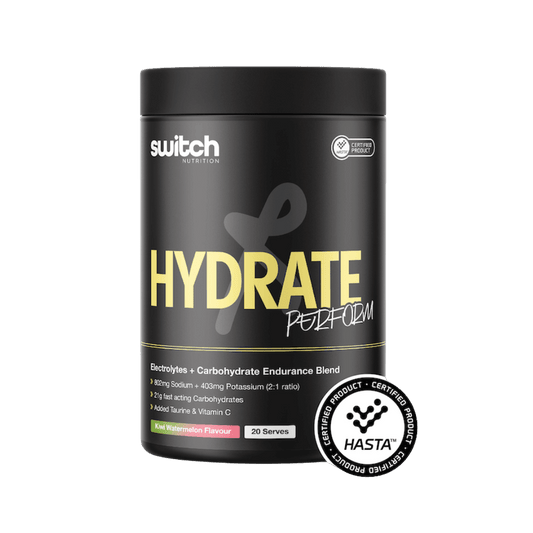 Hydrate Perform Switch Nutrition Electrolyte supplements