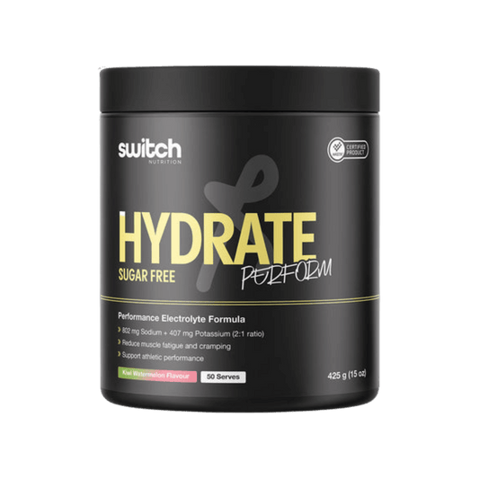 Hydrate Perform (Sugar Free) Switch Nutrition Electrolyte supplements