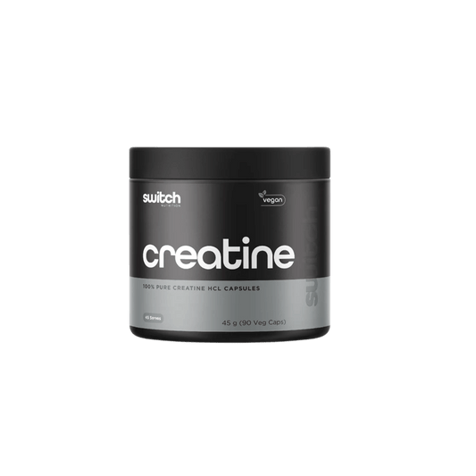 Creatine HCL Capsules Switch Nutrition Creatine hcl supplements