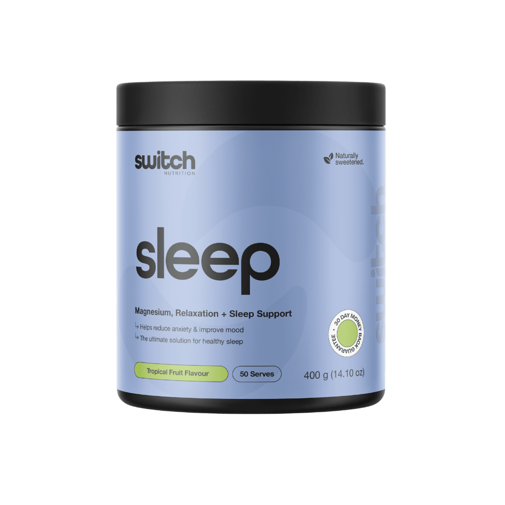 Sleep+ (3) & Sleep+ Switch Nutrition Sleep supplements 50 Serves Tropical Fruit