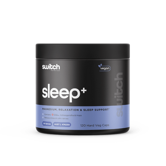 Sleep+ Capsules Switch Nutrition Sleep supplements