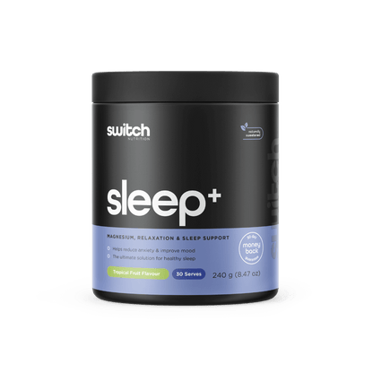 Sleep+ (2) & Sleep+ Switch Nutrition Sleep supplements 30 Serves Tropical Fruit