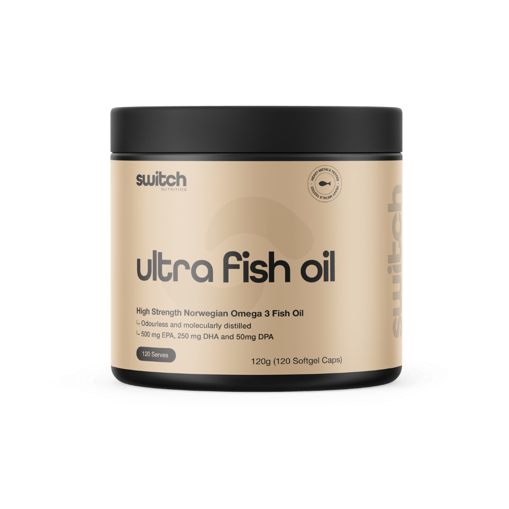 Ultra Fish Oil & Ultra Fish Oil Switch Nutrition Omega 3 supplements 120 Capsules