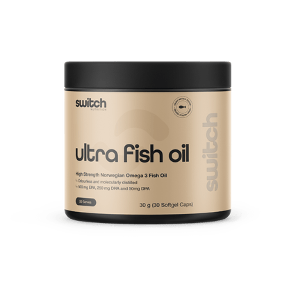 Ultra Fish Oil Switch Nutrition Omega 3 supplements