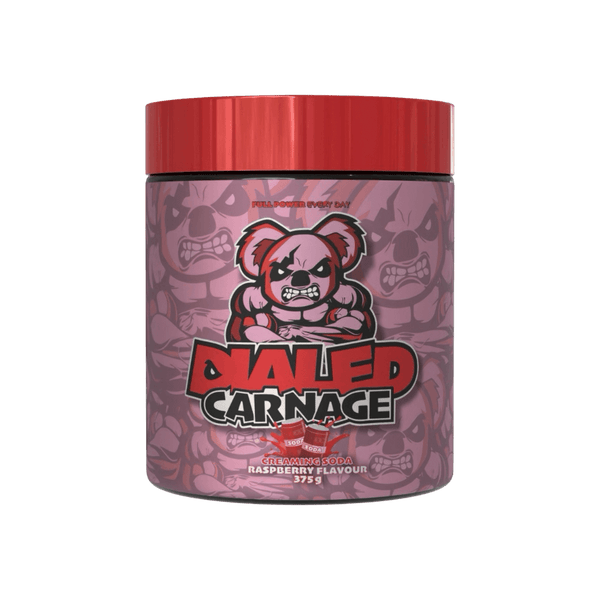 Dialed Carnage The X Athletics High stim pre workout
