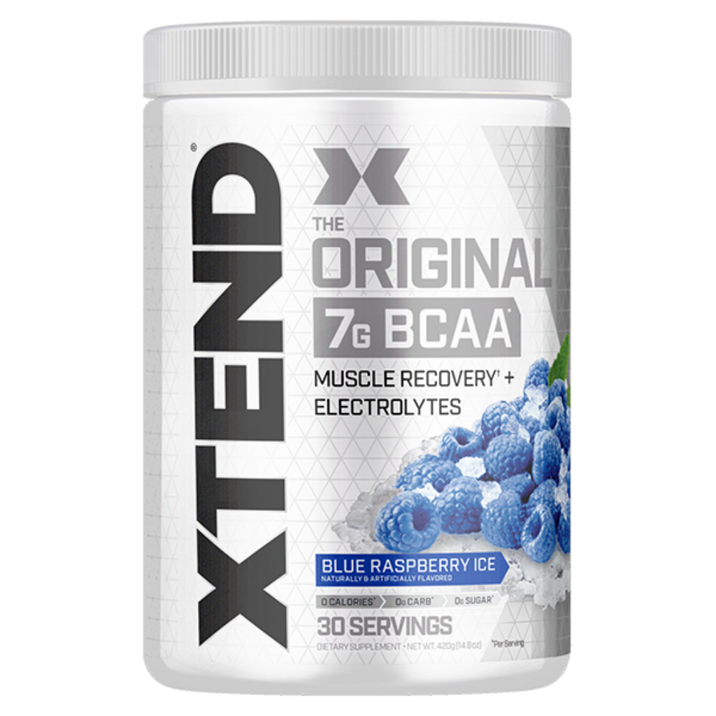 Xtend BCAA's (4) & Xtend BCAA's Scivation Bcaa supplements 30 Serves Blue Raspberry