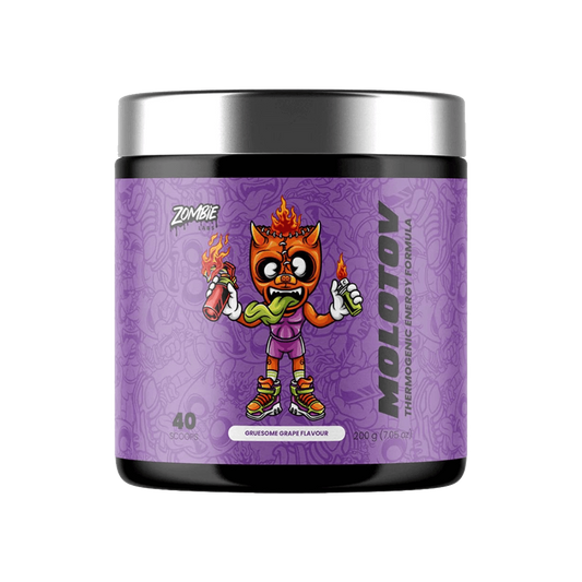 Molotov & Molotov Zombie Labs High stimulant weight loss supplements 40 Serves Gruesome Grape