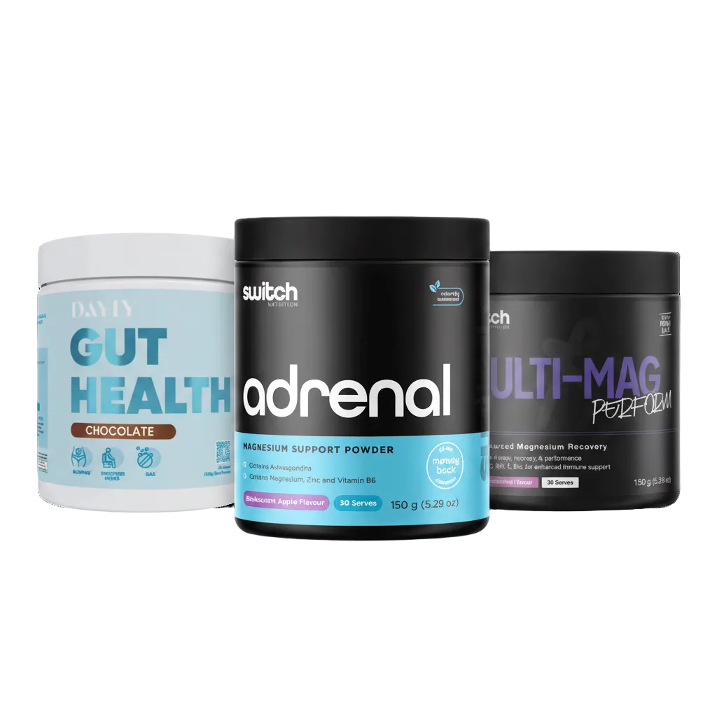 Bundle Hero - Adrenal Dayly Gut Health Multi-Mag Perform