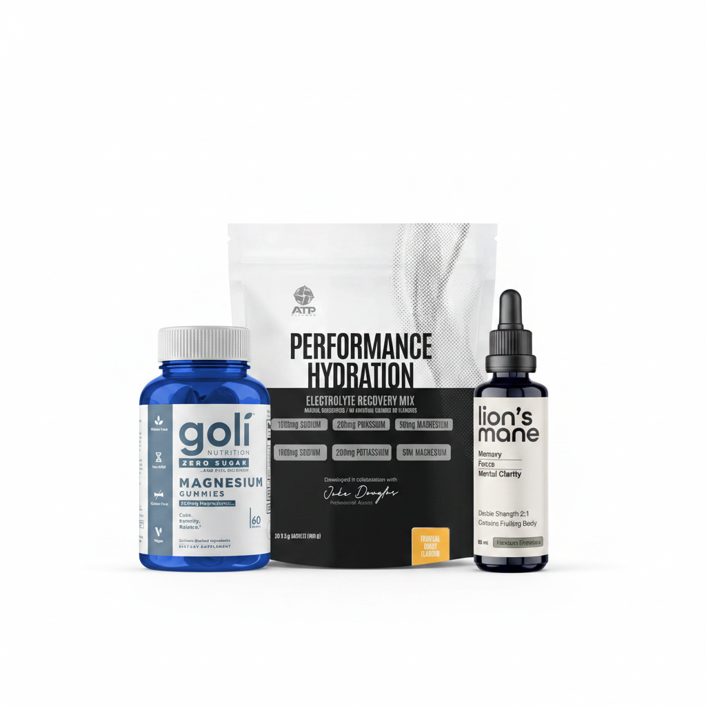 Bundle Hero - ATP Hydration Goli Magnesium Lions Mane Dropper