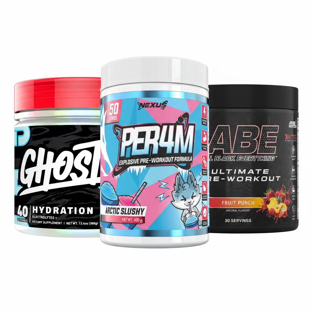 Bundle Hero - Ghost Hydration Nexus PER4M ABE Pre-Workout