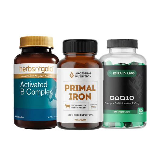 Bundle Hero - Herbs of Gold Primal Iron Emrald CoQ10