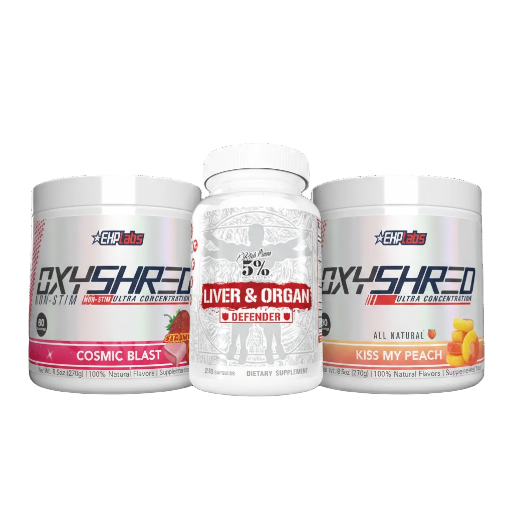 Bundle Hero - OxyShred Ultra OxyShred NonStim 5% Liver Organ