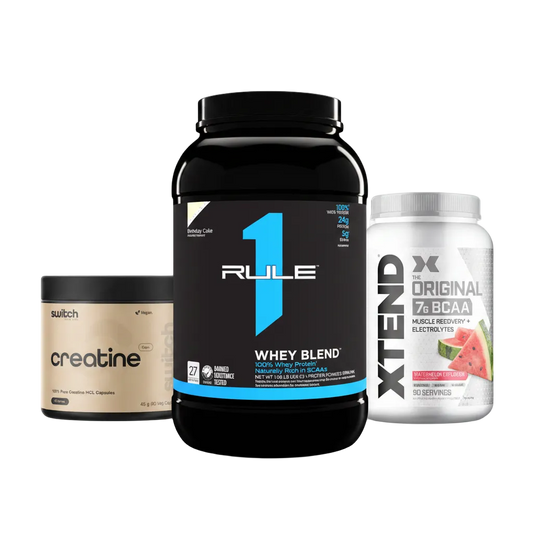 Bundle Hero - Switch Creatine Rule 1 Whey Xtend BCAA