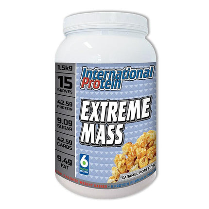 Extreme Mass - Caramel Popcorn - International Protein | MAK Fitness