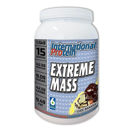 Extreme Mass - Choc Banana - International Protein | MAK Fitness