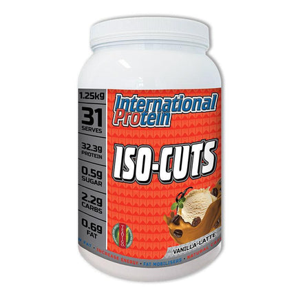 Iso-Cuts - Vanilla-Latte - International Protein | MAK Fitness