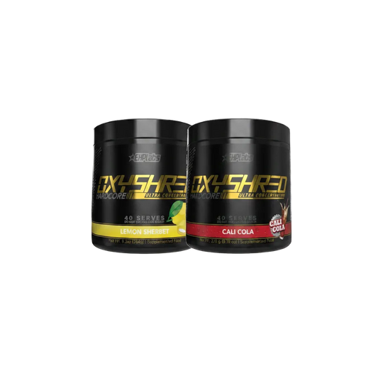 OxyShred Burn Mode Stack - White Padded