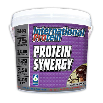 Protein Synergy - Choc Banana - International Protein | MAK Fitness