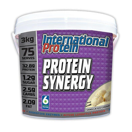 Protein Synergy - Vanilla Ice Cream - International Protein | MAK Fitness